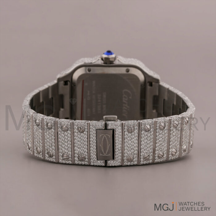 Cartier Santos White Gold